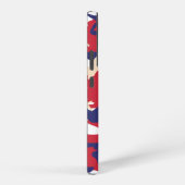 4th of July, Independence day, Camouflage Beige Samsung Galaxy Hülle (Rechte Seite)