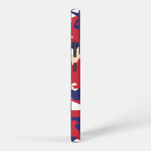 4th of July, Independence day, Camouflage Beige Samsung Galaxy Hülle (Rechte Seite)