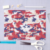 4th of July, Independence day, Camouflage Beige Seidenpapier (Handwerk)