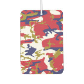 4th of July, Independence day, Camouflage Gold Autolufterfrischer (Vorderseite)