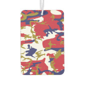 4th of July, Independence day, Camouflage Gold Autolufterfrischer (Rückseite)