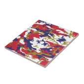 4th of July, Independence day, Camouflage Gold Fliese (Seite)