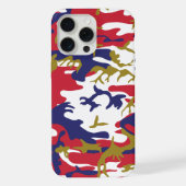 4th of July, Independence day, Camouflage Gold iPhone Hülle (Rückseite)