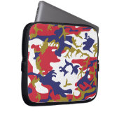 4th of July, Independence day, Camouflage Gold Laptopschutzhülle (Vorne Rechts)