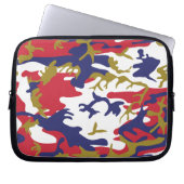 4th of July, Independence day, Camouflage Gold Laptopschutzhülle (Vorderseite)