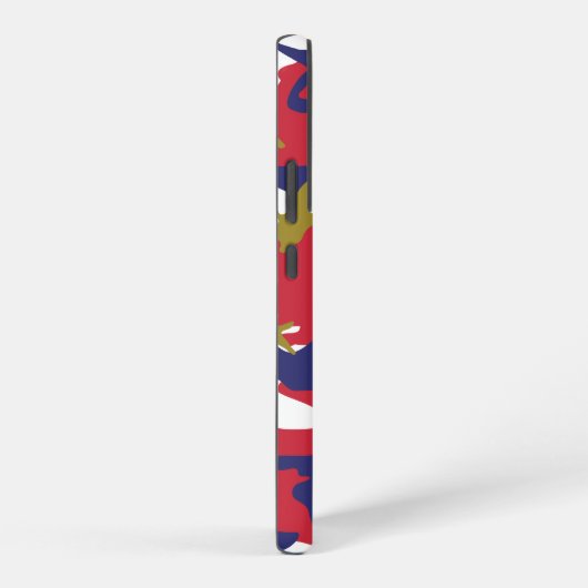 4th of July, Independence day, Camouflage Gold Samsung Galaxy Hülle (Rechte Seite)