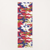 4th of July, Independence day, Camouflage Gold Yogamatte (Vorderseite)