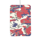 4th of July, Independence day, Camouflage Gray Autolufterfrischer (Vorderseite)