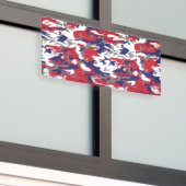 4th of July, Independence day, Camouflage Gray Banner (Äußeres Gebäude)