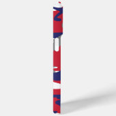 4th of July, Independence day, Camouflage Gray Case-Mate iPhone Hülle (Rückseite / Rechts)