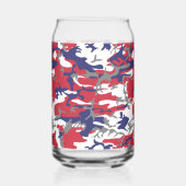 4th of July, Independence day, Camouflage Gray Dosenglas (Links)