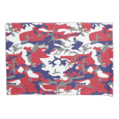 4th of July, Independence day, Camouflage Gray Kissenbezug (Vorderseite)
