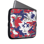4th of July, Independence day, Camouflage Gray Laptopschutzhülle (Vorne Rechts)