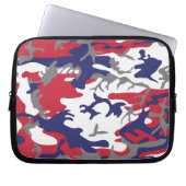 4th of July, Independence day, Camouflage Gray Laptopschutzhülle (Vorderseite)