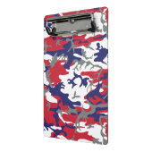 4th of July, Independence day, Camouflage Gray Mini Klemmbrett (Gewinkelt2)