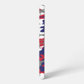 4th of July, Independence day, Camouflage Gray Samsung Galaxy Hülle (Linke Seite)