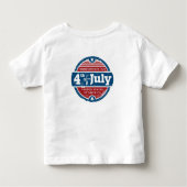 4th of july independence day kleinkind t-shirt (Rückseite)