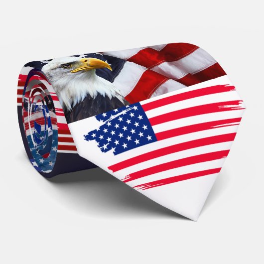 4th of july krawatte (Gerollt)