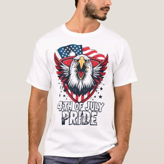 4th of July Pride | Independence Day T-Shirt (Vorderseite)