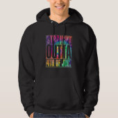 4th Of July Straight Outta Tie Dye Hoodie (Vorderseite)