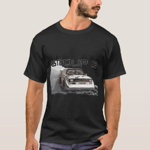 4WD Classic Rally Gamer Fahrer Rallye Gruppe B - W T-Shirt