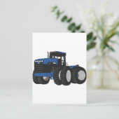 4WD-Traktor Postkarte (Stehend Vorderseite)