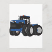 4WD-Traktor Postkarte (Vorderseite)