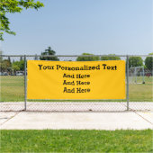 4'x10' Banner für benutzerdefinierte Unternehmen (InSitu)