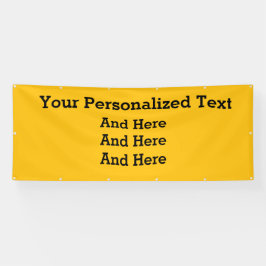 4'x10' Banner für benutzerdefinierte Unternehmen