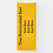 4'x10' Banner für benutzerdefinierte Unternehmen (Vertikal)