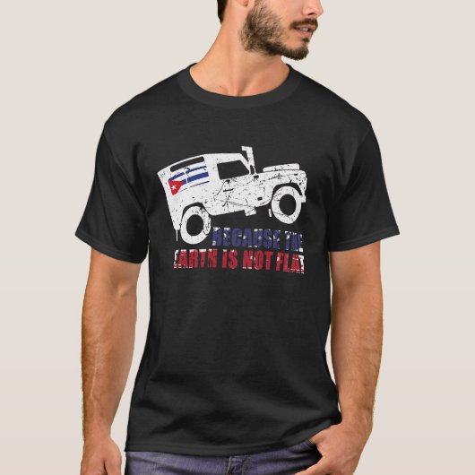 4x4 Earth Rover Cuba T-Shirt (Vorderseite)
