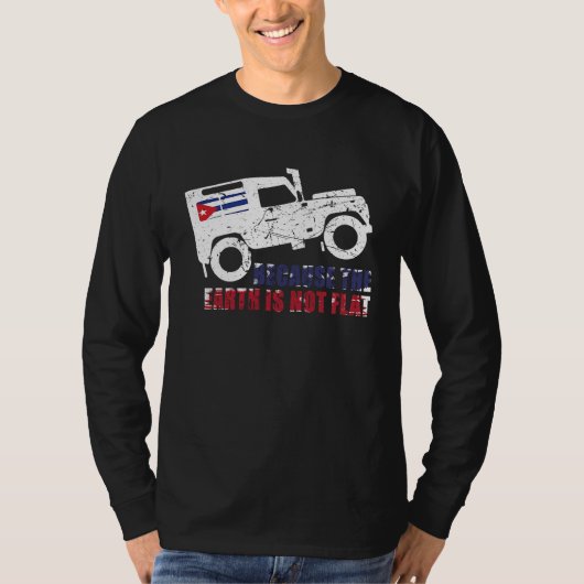 4x4 Earth Rover Cuba T-Shirt (Vorderseite)