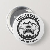4x4-Familientrip Personalisierter benutzerdefinier Button (Vorne & Hinten)