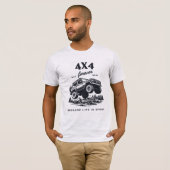4X4 Forever | Mud Mode Offroad T-Shirt (Vorne ganz)