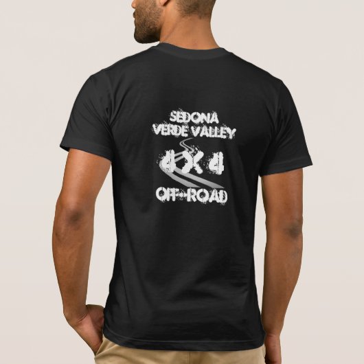 4x4 Kleine Vorderseite T-Shirt (Rückseite)
