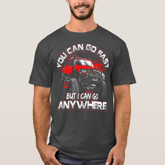 4X4 Off Road Rock Crawler Overland T-Shirt (Vorderseite)