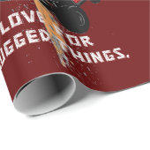 4x4 Outdoor-Enthusiasten rauschende Dinge Geschenkpapier (Rolleneckpunkt)