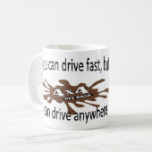 4x4 weg vom Straßen-Antrieb überall Kaffeetasse (Vorderseite Links)