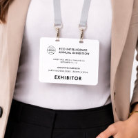 4x5 Event-Abzeichen | Aussteller-Passkarten-Abzeic