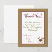 4x5 FLAT Danke Card Abbys Farm Pink Girly Barn (Vorne/Hinten)