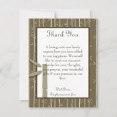 4x5 FLAT Danke Card Bamboo Bliss (Vorderseite)