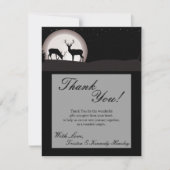 4x5 FLAT Danke, dass ihr Karten Jäger Moon Deer Bu (Vorderseite)