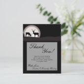 4x5 FLAT Danke, dass ihr Karten Jäger Moon Deer Bu (Stehend Vorderseite)