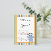 4x5 FLAT Vielen Dank Card Safari Freunde Einladung (Stehend Vorderseite)