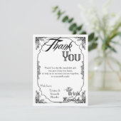 4x5 FLAT Vielen Dank, dass Sie die Karte essen Dri (Stehend Vorderseite)