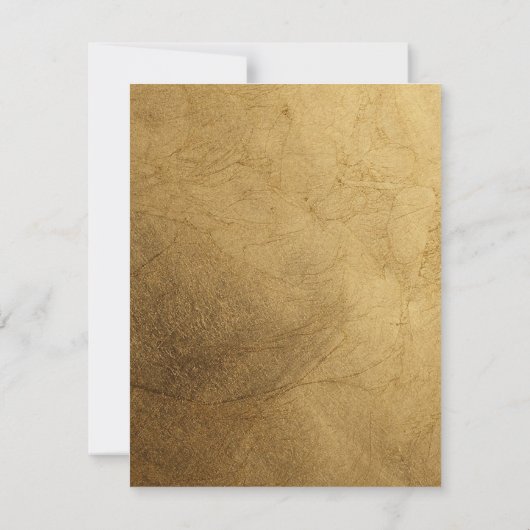 4x5 FLAT Vielen Dank Karte Moderne Streifen Schwar (Rückseite)