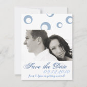 4x5 Save the Date Card Seepferd Sea Ocean Beach Einladung (Vorderseite)