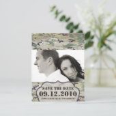 4x5-Save the Date Kartenarmee OCP Camouflage Unifo Einladung (Stehend Vorderseite)