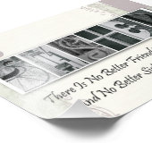 4x6 Alphabet Foto Letter Sister Framework Print (Ecke)