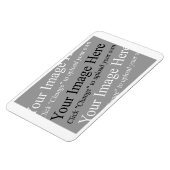 4x6 Benutzerdefiniertes Image Premium-Magnet Magnet (Linke Seite)